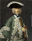 Vittore Ghislandi Canvas Paintings - Portrait of a Gentleman